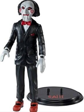 Saw - Horror Movie Decor Figure with Red and Black Accents